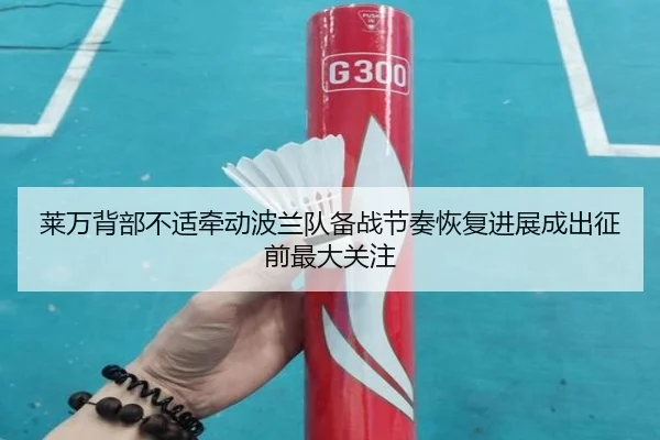 莱万背部不适牵动波兰队备战节奏恢复进展成出征前最大关注